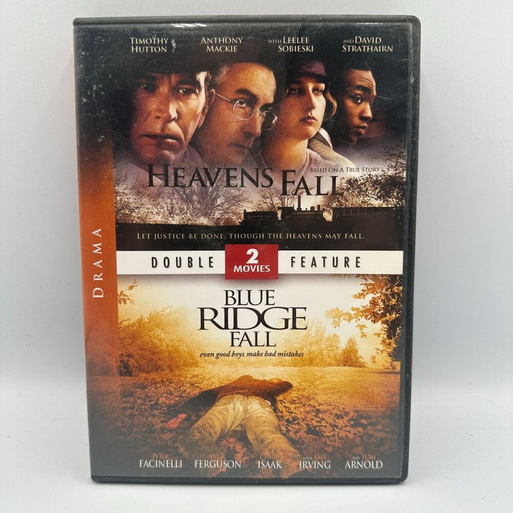 Heavens Fall Blue Ridge Fall Double Feature DVD 2006 Drama Timothy Hutton